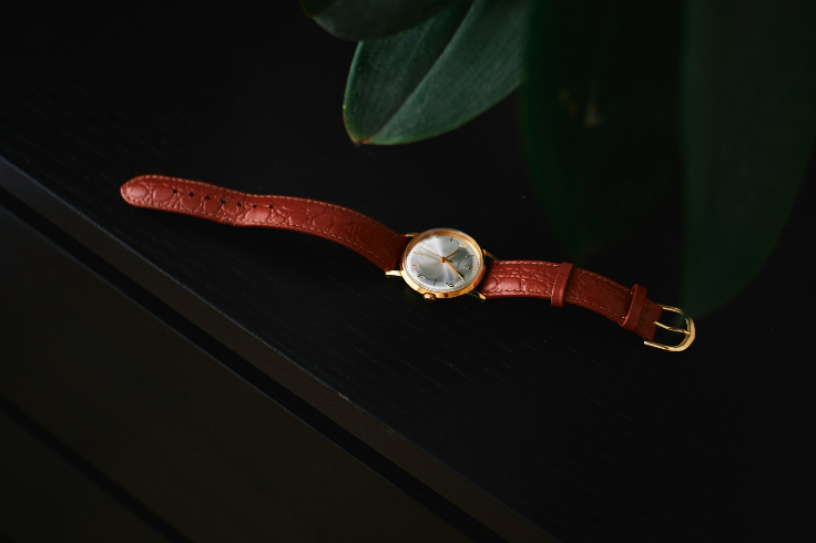 a vintage watch with decoration